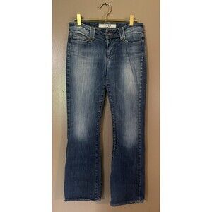 Joe’s Size 28 Blue Jeans Boot Cut Low Rise Dark Fade